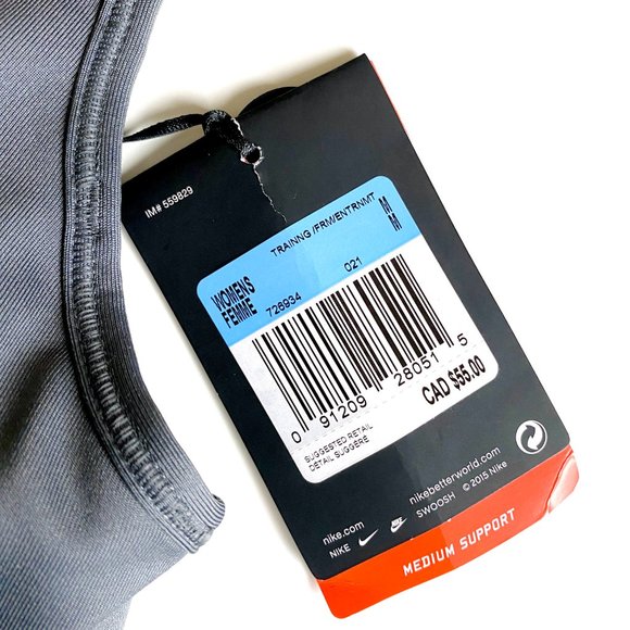 Nike Pro Classic Graphic Sports Bra - Picture 5 of 6